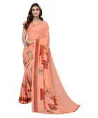 Women's Designer Saree With Blouse 