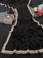 Chiffon Woven Design Saree for Women 