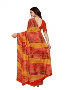 Georgette Printed Saree for Women 