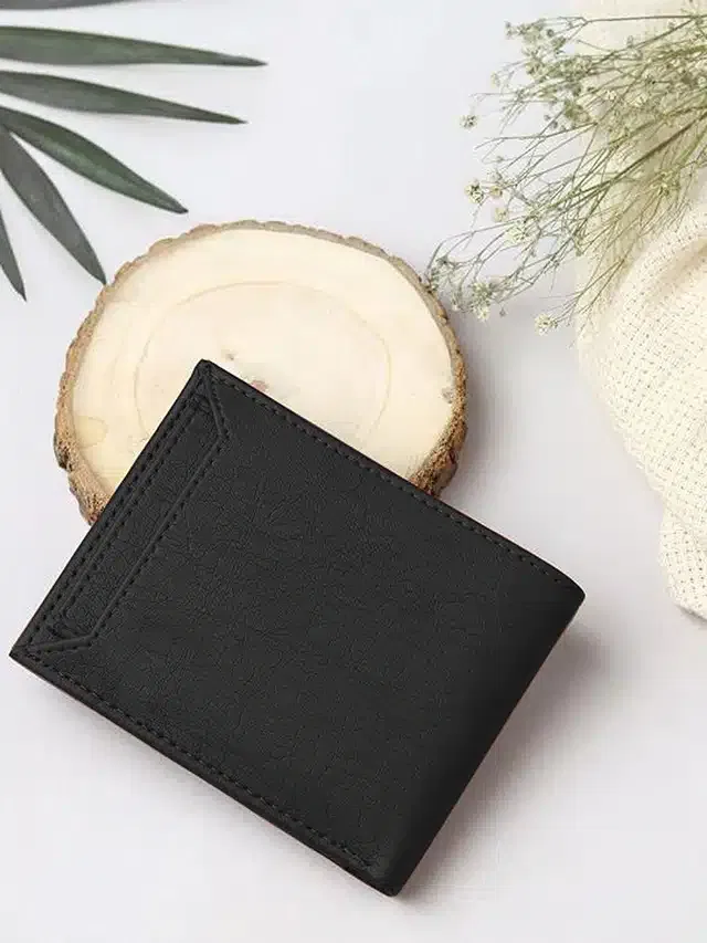 Synthetic Wallet for Men (Black)