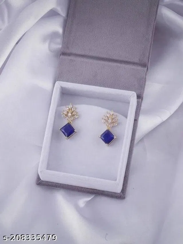 Alloy Earrings for Women (Multicolor, Set of 1)