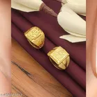 Pack of 2 Gold Rings for Women 