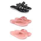 Combo of Flats with Slippers for Women 