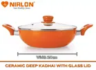 NIRLON Aluminium Kadhai with Lid 
