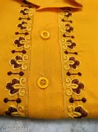 Floral Embroidered Mandarin Neck Kurta for Men 