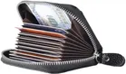 Card Wallet for Men and Women (Black)