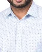 Poly Cotton Full Sleeves Printed Shirt for Men 