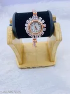 Feminine Fancy Diamond Watch Bracelets