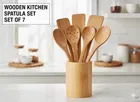 Wooden kitchen Spatula Set of 7
