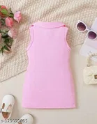 Cotton Blend Dress for Girls 