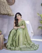 Chiffon Printed Saree for Women 