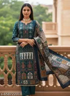 Punjabi/All Over Suits Printed Floral 