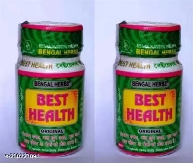 Bengal Herbs Best Helth Capsule Pack Of 2 (50+50) (Pack Of 2)