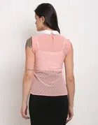 Georgette Solid Top for Women 