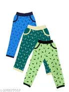 Pyjamas for Boys (Multicolor, 3-4 Years) (Pack of 3)