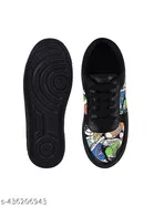 Printed Synthetic Sneakers for Girls 