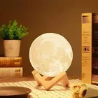 K Kudos 7 Color Changing Moon Night Rechargeable Lamp With Stand