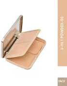 Glam21 3-in-1 Oil Control Powder Cake Compact, Light Shade, 22g