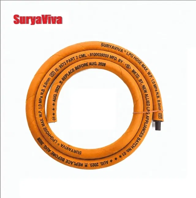 SURYAVIVA होज़ पाइप 1.5mm रिइनफोर्स्ड रबर होज़ पाइप के साथ, 150 सेमी, पैक ऑफ 1