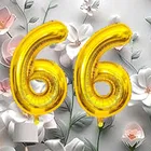 Foil Balloon for Birthday Celebration, No. 66 