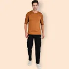 Lycra Nylon Logo Printed Track Pant for Men 