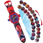 Spiderman Digital Watch with 24 Image Projection (Multicolor)