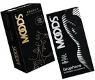Combo of Moods 10 Pcs Graphene & 10 Pcs Trance Amplified Sensations Condoms with 3 Pcs Free Lube Sachets 