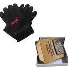Fleece Winter Gloves with Wallet for Men 