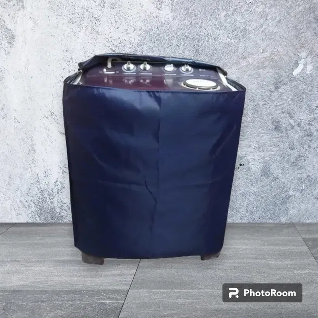 Polyester Washing Machine Cover (Blue)