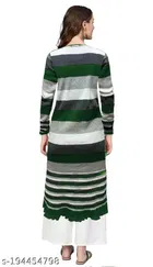 Woolen Printed Kurti for Women 