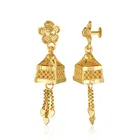 Brass Gold Plated Jhumkas for Women 