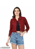 Full Sleeves Denim Jacket for Women 