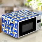 KANUSHI Industries® Microwave / Oven Top Cover With 4 Utility Pockets + 1 Pc Top Load Semi Automatic Washing Machine Cover 