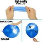 Rubber Premium Metallic Balloons for Party 