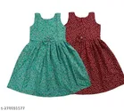 Pack Of 2 Frocks & Dresses for Girls 