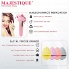 Facial Cleaning Sponge with Pointed Makeup Blender 