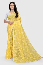 Georgette Printed Saree for Women 