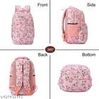 Polyester Backpack Bag, Pink