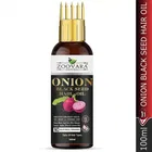 Zoovara Onion with Black Seed Hair Oil for Hair Growth 