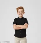 Solid Cotton Blend Short Sleeve Polo for Boys 