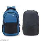 Nylon Backpack for Men & Women, Blue