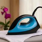 Moonstuck Dry Cloth Iron (Blue & Black, 1000 W)