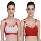 Polycotton Sports Bra for Women 