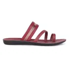 Flats for Women, Maroon 