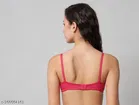 Cotton Blend Solid Padded Bra for Women 