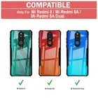 Rubber Mobile Back Cover for Mi Redmi 8 