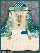 Silk Blend Punjabi/All Over Suits for Women 