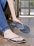 Shoetopia Black Embellished Flat Sandals 