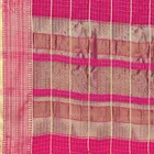 सिद्धिदाता टेक्सटाइल विमेंस कोटा डोरिया कॉटन साड़ी विद अन-स्टीट्च्ड ब्लाउज पीस 