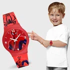 LORETTA Silicone Straps Analog Watch for Kids (Red)